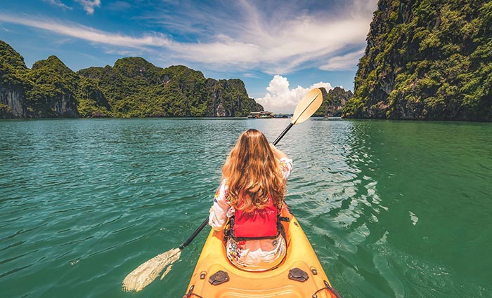 Halong Kayaking