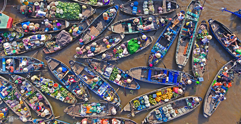 The colors of Mekong Delta